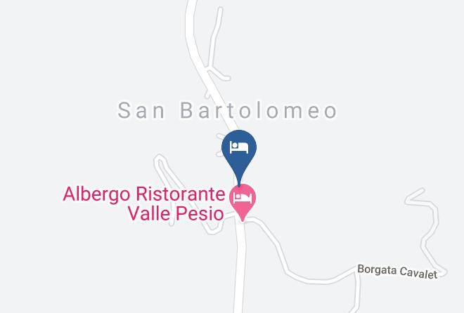 Cuneo - Albergo Ristorante Del Pesce Maps