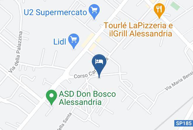 Alessandria - Albergo Ristorante Delle Rose Di Mancuso Mario E C Sas Maps