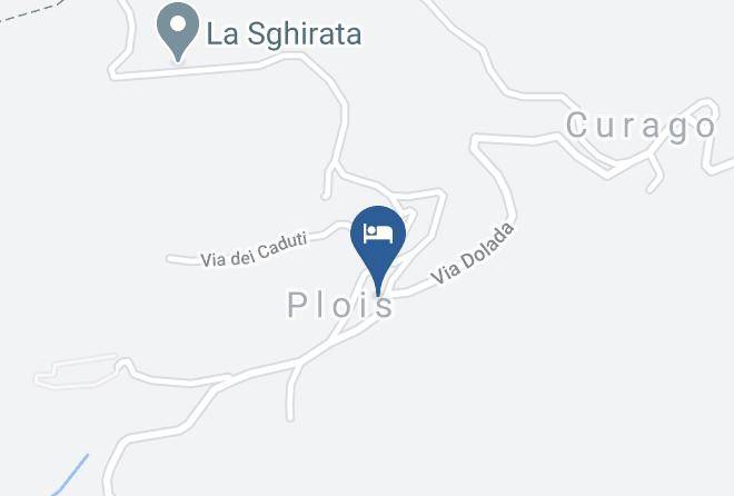 Belluno - Albergo Ristorante Dolada Maps