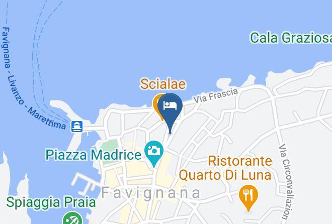 Trapani - Albergo Ristorante Egadi Maps