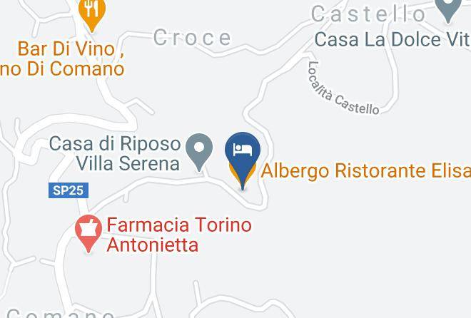 Massa Carrara - Albergo Ristorante Elisa Maps