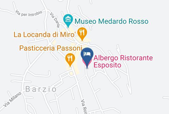 Albergo Ristorante Esposito Map