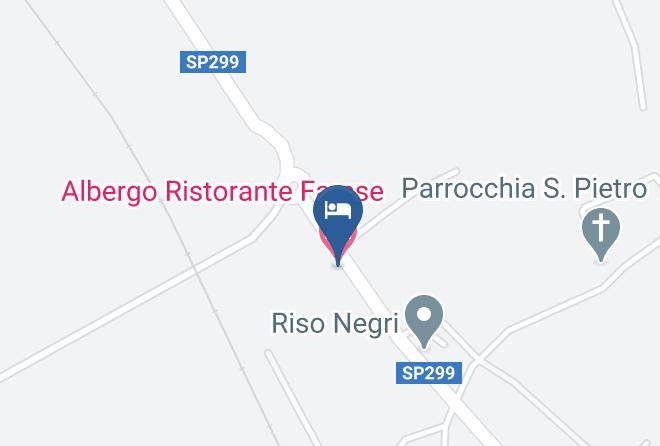 Novara - Albergo Ristorante Farese Maps