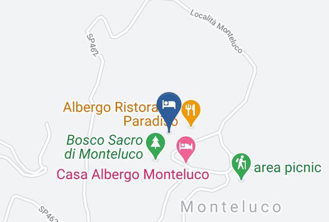 Perugia - Albergo Ristorante Ferretti Maps