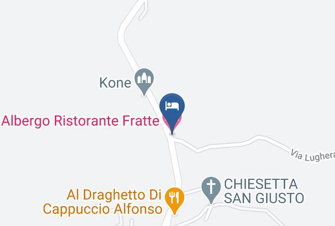 Treviso - Albergo Ristorante Fratte Maps