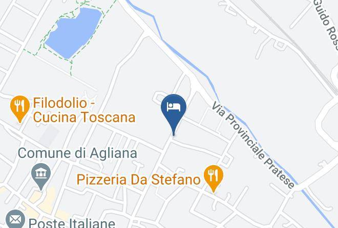 Pistoia - Albergo Ristorante Giulio Maps