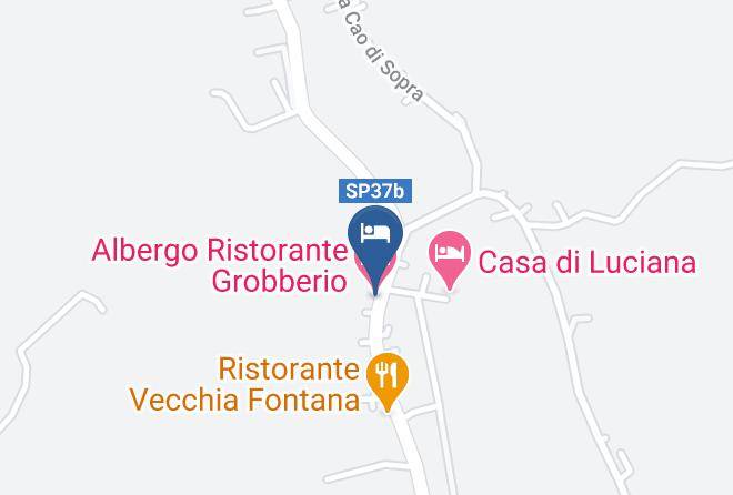 Verona - Albergo Ristorante Grobberio Maps