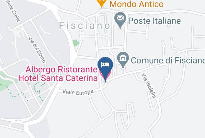 Albergo Ristorante Hotel Santa Caterina Map