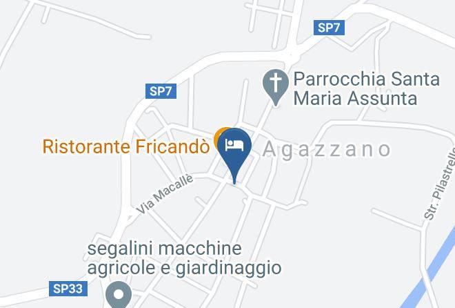 Albergo Ristorante Il Cervo Map