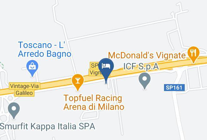 Milan - Albergo Ristorante Il Griso Maps