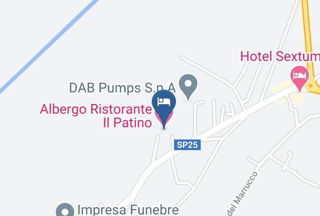 Pisa - Albergo Ristorante Il Patino Maps