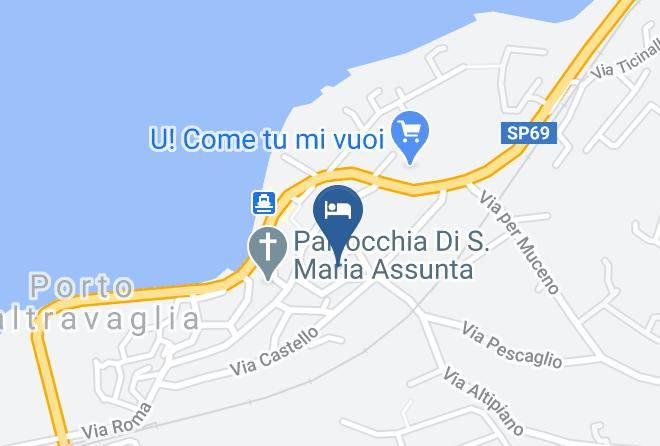 Varese - Albergo Ristorante Il Pescatore Maps