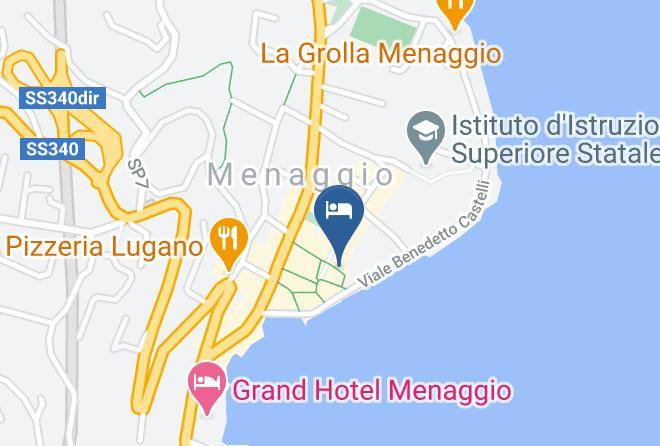 Como - Albergo Ristorante Il Vapore Maps