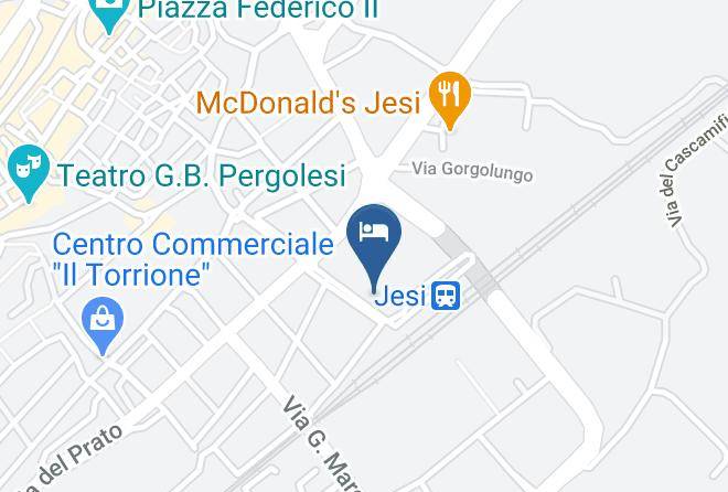 Ancona - Albergo Ristorante Italia Di Rocchetti Luciano Maps
