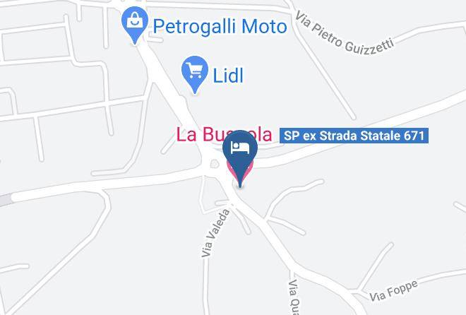 Albergo Ristorante La Bussola Map