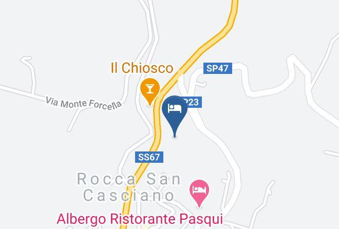 Forli - Albergo Ristorante La Capanna Maps