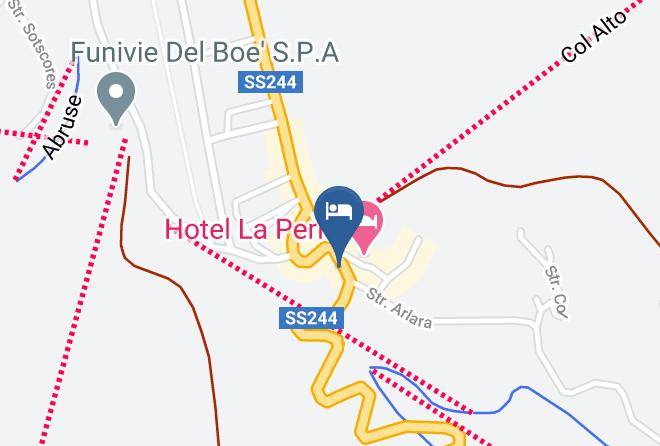 Bolzano - Albergo Ristorante La Fontana Maps
