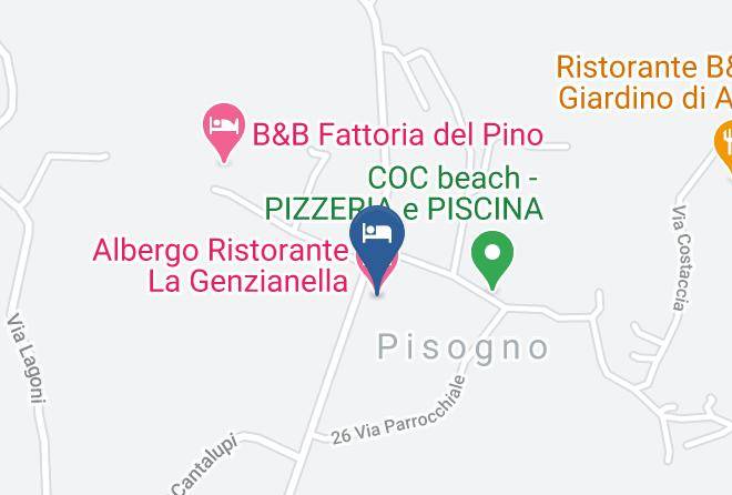 Albergo Ristorante La Genzianella Map
