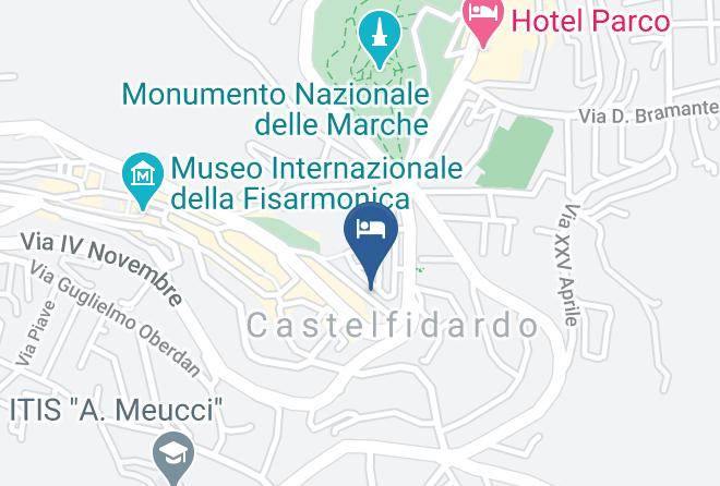 Ancona - Albergo Ristorante La Ginestra Maps
