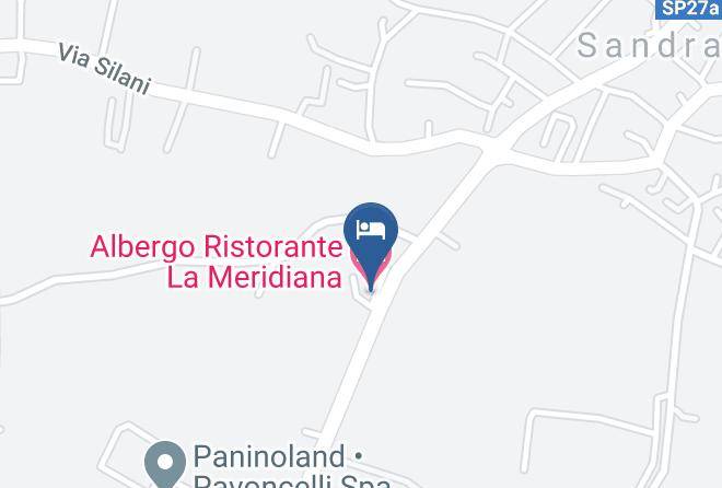 Verona - Albergo Ristorante La Meridiana Maps