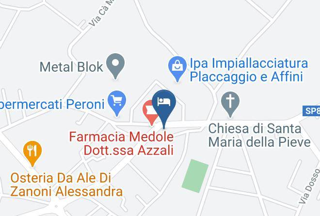 Mantua - Albergo Ristorante La Pieve Maps