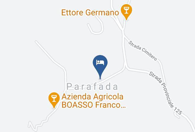 Cuneo - Albergo Ristorante La Rosa Dei Vini Serralunga D'alba Maps