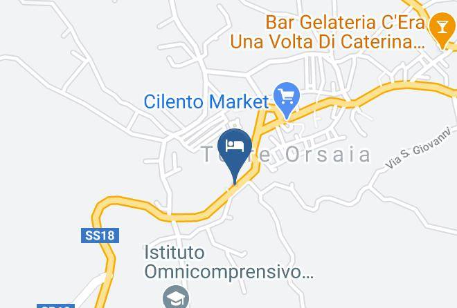 Salerno - Albergo Ristorante Lanterna Verde Maps