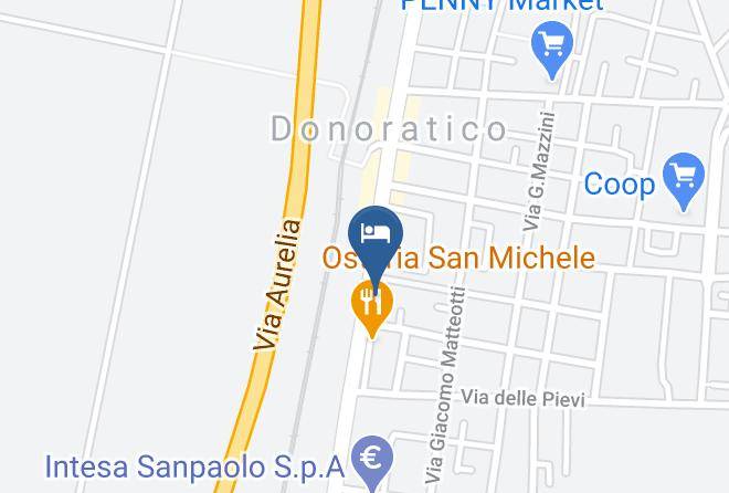 Leghorn - Albergo Ristorante Locanda Roma Maps