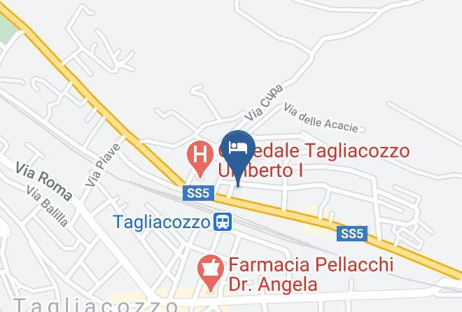 Albergo Ristorante La Lucciola Map