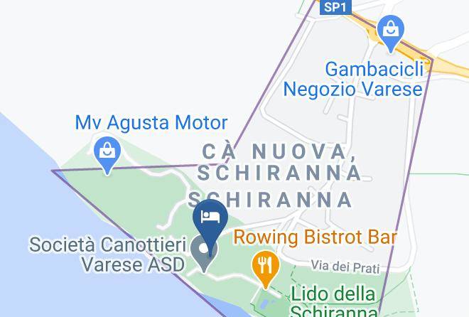 Varese - Albergo Ristorante Mariuccia Maps
