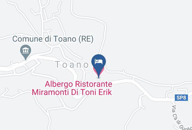 Reggio Emilia - Albergo Ristorante Miramonti Di Toni Erik Maps