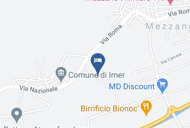 Trento - Albergo Ristorante Miramonti Maps