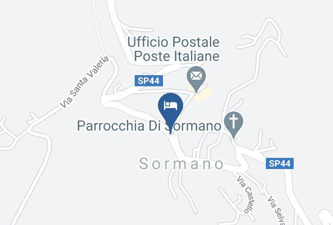 Como - Albergo Ristorante Miravalle Maps