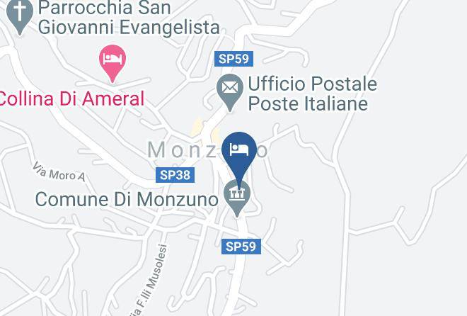 Bologna - Albergo Ristorante Montevenere Maps