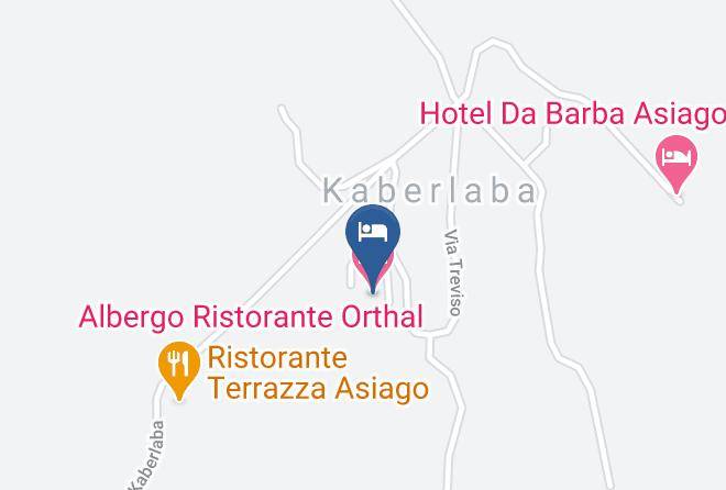 Vicenza - Albergo Ristorante Orthal Maps