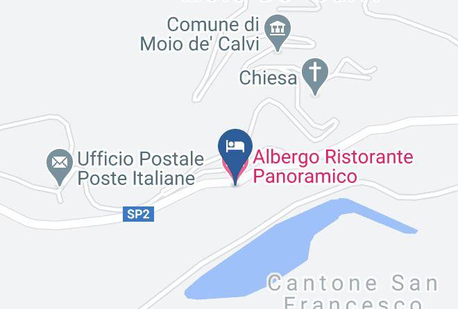 Albergo Ristorante Panoramico Map