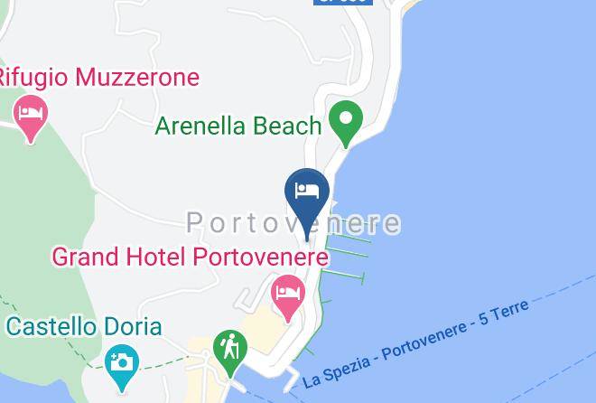 La Spezia - Albergo Ristorante Paradiso Maps