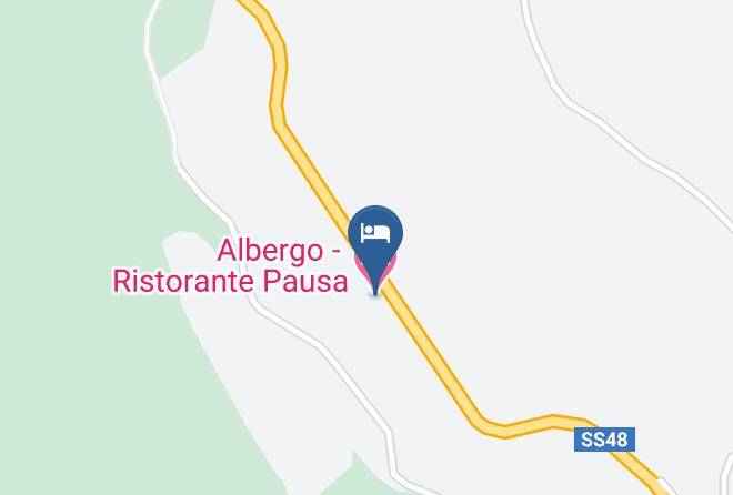 Albergo Ristorante Pausa Map