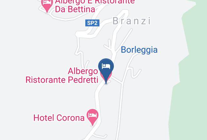 Bergamo - Albergo Ristorante Pedretti Maps