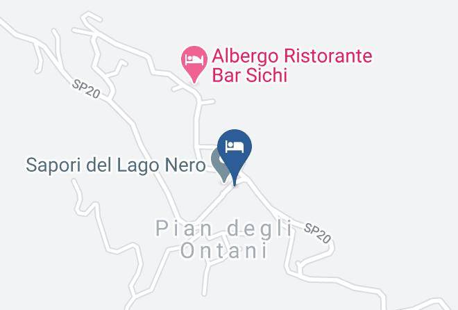 Pistoia - Albergo Ristorante Petrucci Maps