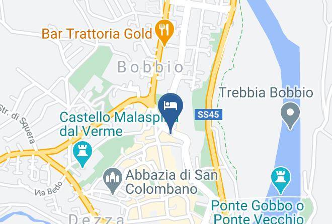 Piacenza - Albergo Ristorante Piacentino Maps