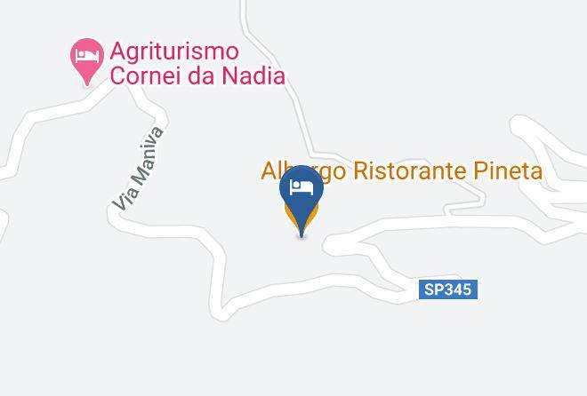 Brescia - Albergo Ristorante Pineta Maps
