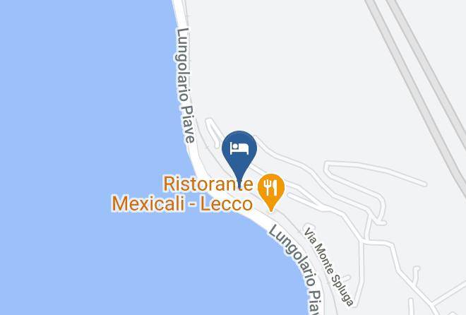 Lecco - Albergo Ristorante Pizzeria Caviate Maps