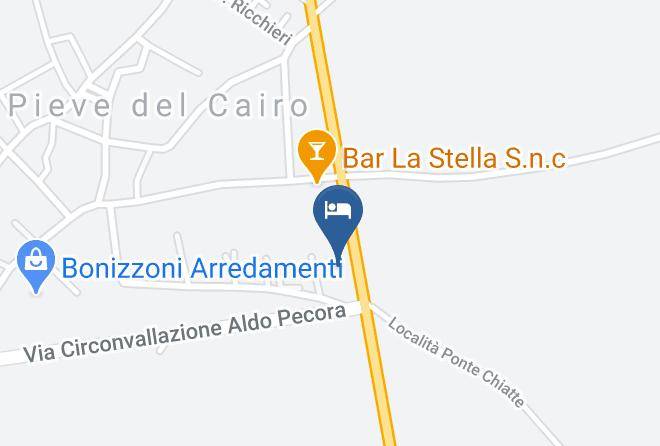 Pavia - Albergo Ristorante Pizzeria Il Buongustaio Maps
