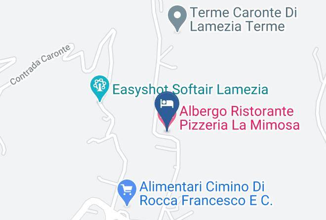 Catanzaro - Albergo Ristorante Pizzeria La Mimosa Maps