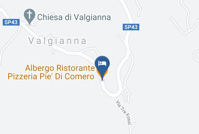 Forli - Albergo Ristorante Pizzeria Pie' Di Comero Maps
