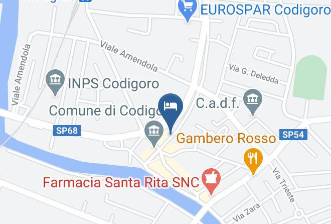 Ferrara - Albergo Ristorante Pomposa Di Alfia Khovanskaya Maps