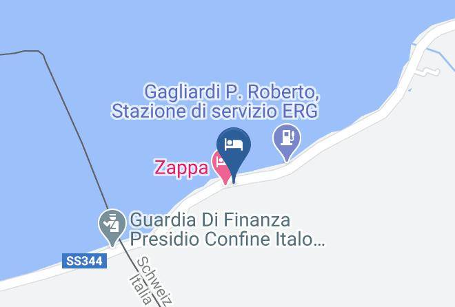 Lugano - Albergo Ristorante Pizzeria Zappa Maps