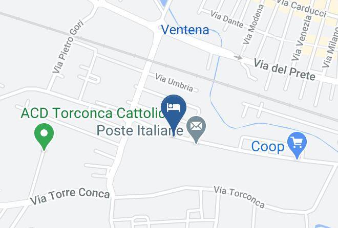 Rimini - Albergo Ristorante Protti Maps