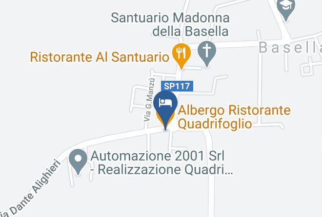 Bergamo - Albergo Ristorante Quadrifoglio Maps
